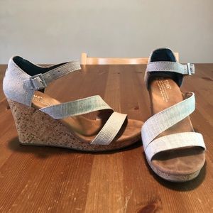Toms wedge sandals